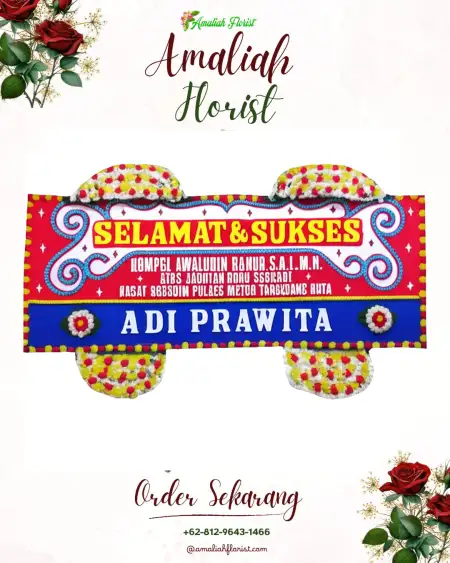 Papan Bunga Ucapan Selamat Lubuk Keliat
